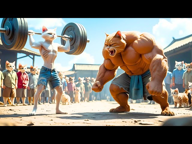 “🐾 Skinny Cat – Overcome Contempt, Seize Glory 💪✨”