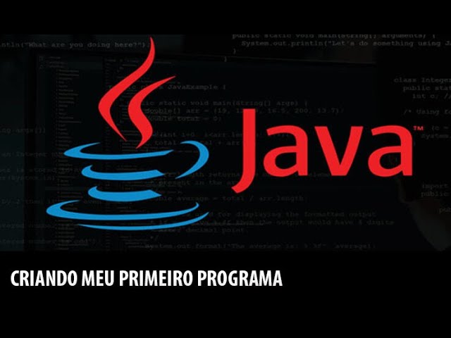 #01 - Como escrever seu primeiro programa em java de forma simples