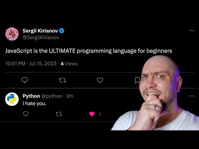 JavaScript is the ULTIMATE Programming Language for Beginner Developers