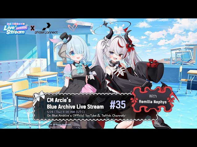 😇CM Arcie's Live Stream #35 with Remilia Nephys😈
