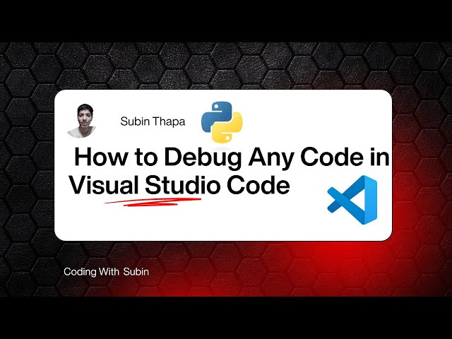 How to Debug Python Code in Visual Studio Code | Step-by-Step Guide for Beginners