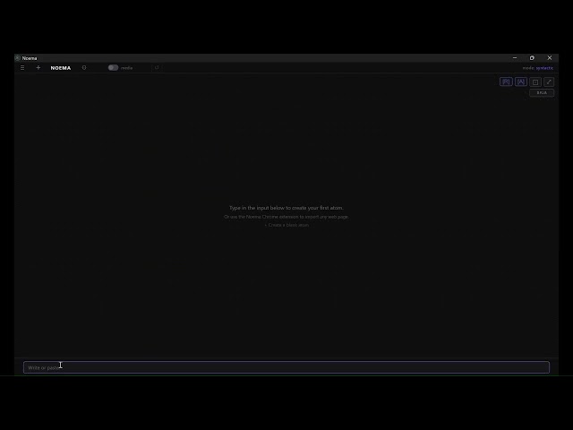 noema - full functional demo