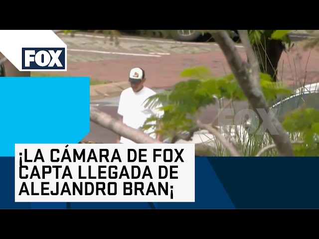 FOX CAMERA CAPTURES ALEJANDRO BRAN'S ARRIVAL AT THE CAR! 🎥🔥
