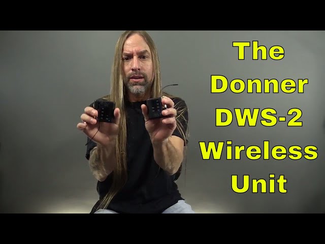 Donner DWS-2 Wireless Guitar Unit Review - Steve Stine Guitar Lessons