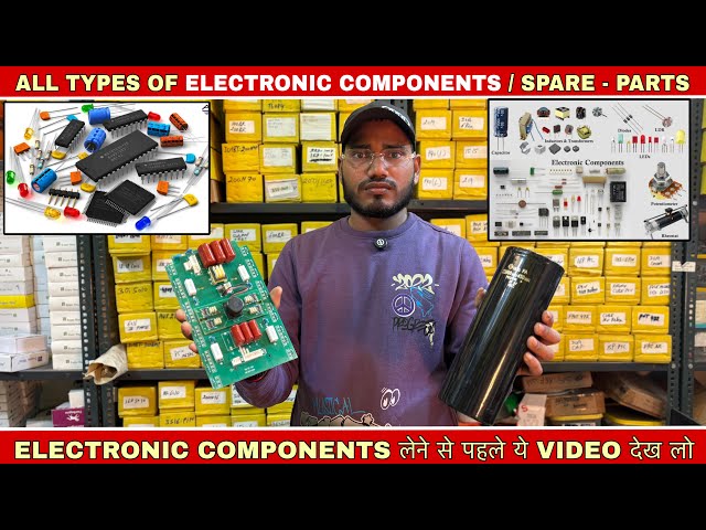 All Types Electronic Components in Delhi Lajpat rai market