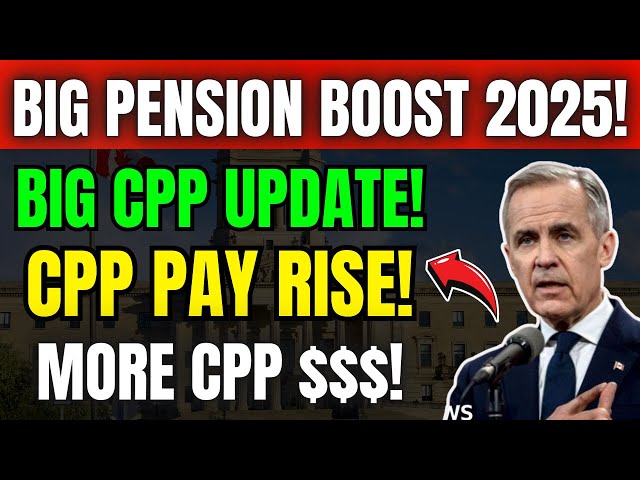 "Retirees Alert! CPP COLA 2025 Update — Your Pension Is Going Up"