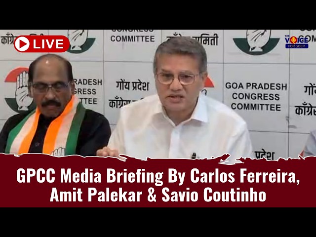 GPCC PROTEST AT STATE ELECTION COMMISSION OFFICE, ALTINO, PANJIM | TVG LIVE