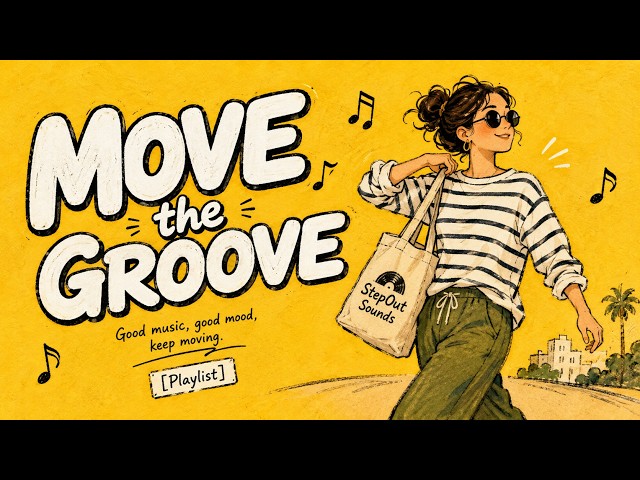 【Playlist】Move the Groove | Feel-Good Cat Groove for Coffee, Work & Good Mood【CAT GROOVE】