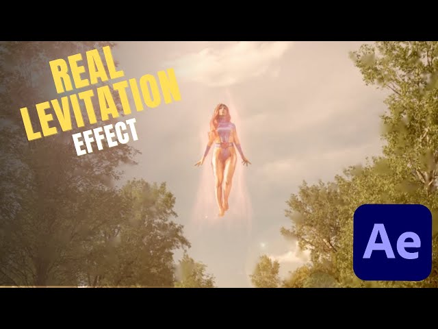 Make Yourself Levitate in After Effects (EASY VFX Trick)