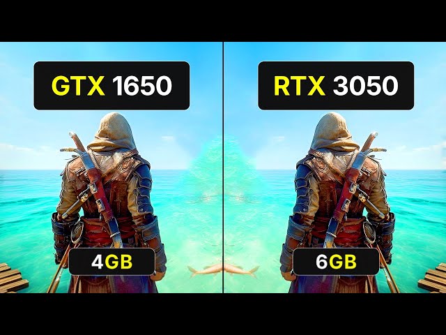 GTX 1650 vs RTX 3050 – How Big FPS Difference in 2026?