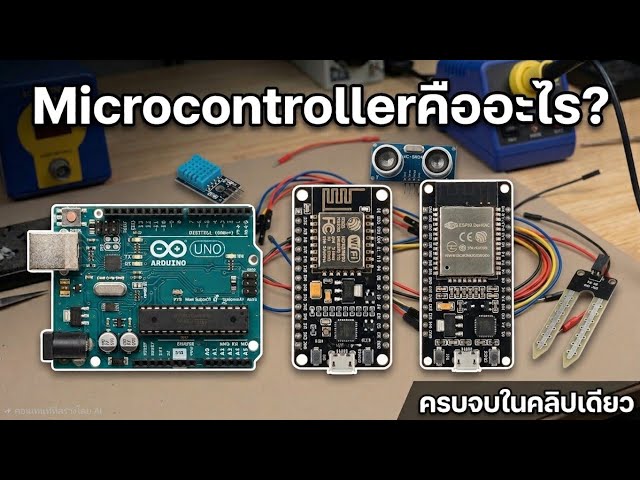 Microcontroller คืออะไร? มีส่วนประกอบอะไรบ้าง