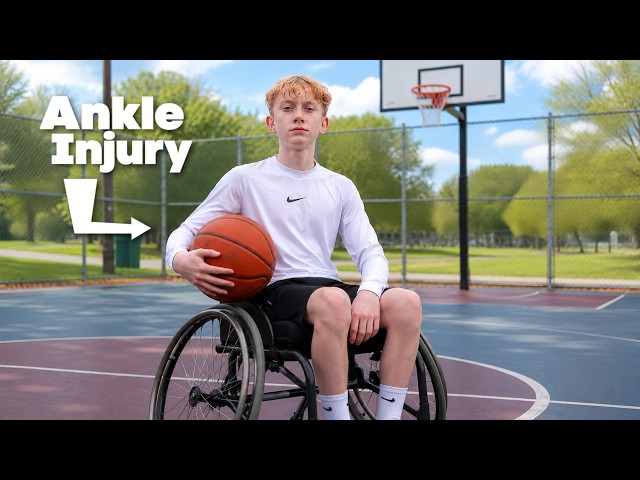 Can he do trick shots while INJURED?