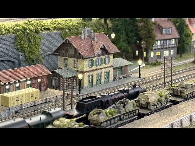 Work of Art: Stunning N Scale Model Railway Layout by Yehui Deng from China – German-Style Diorama