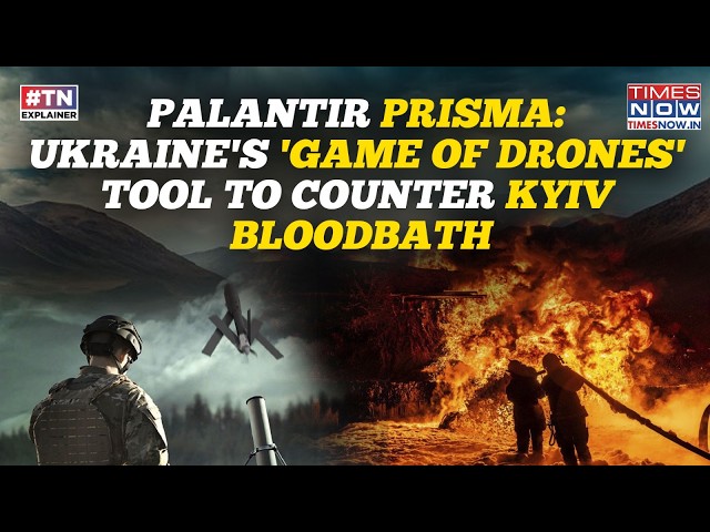 What's Palantir's PRISMA, Ukraine's 'Game Of Drones' Tool To Counter Russia's Kyiv Bloodbath?
