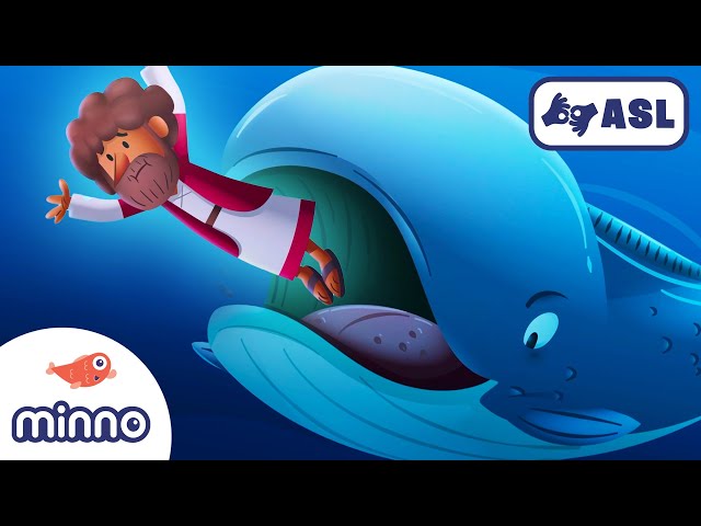 The Story of Jonah and the Whale (with ASL) | ASL Bible Stories for Kids