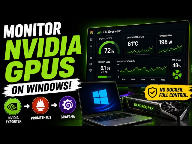 How to run NVIDIA DCGM Exporter for windows (No Docker)