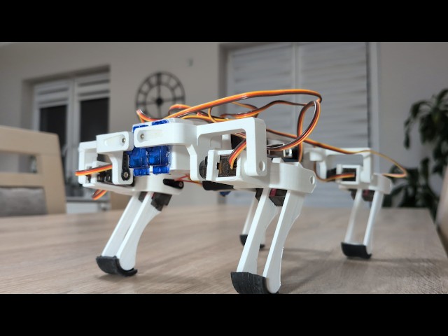 Arduino Robot Dog – Full Development Process: 3D Design, Inverse Kinematics & More