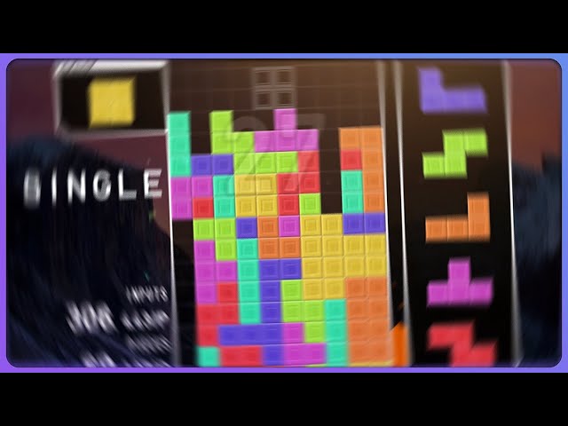 POV: You're listening to your friend play Tetris but they kinda suck at it... (Tetris ASMR)