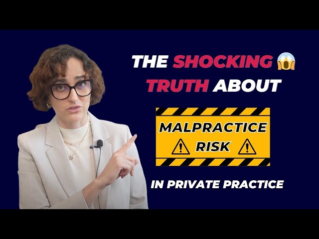 Starting a Psychiatry Private Practice: Legal Risks & Malpractice Insurance Tips