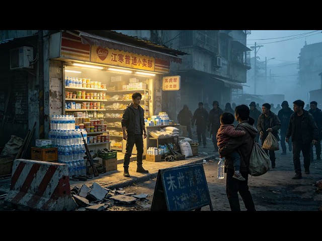 The Grocery Store Connects To The Apocalypse, With Countless Supplies In Hand#drama #shorts