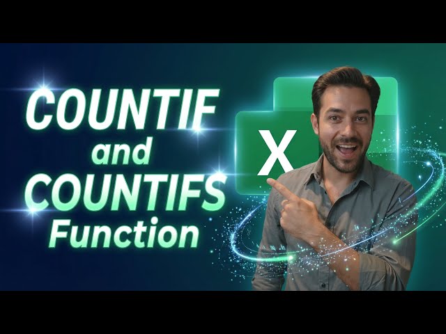 Easy to use COUNTIF and COUNTIFS Function | Microsoft Excel 2026