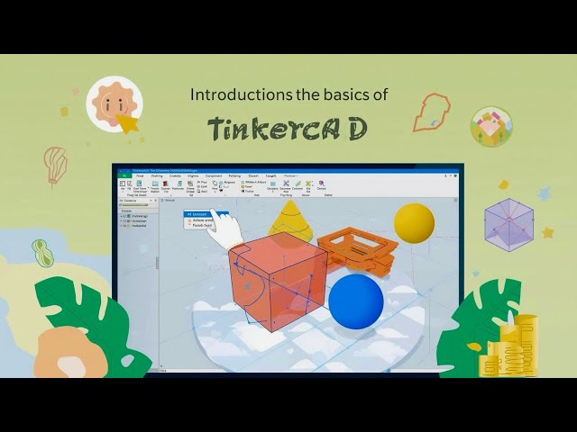 Std V | Ch.1 Introduction to Tinkercad | Basics of 3D Design & Tools | 