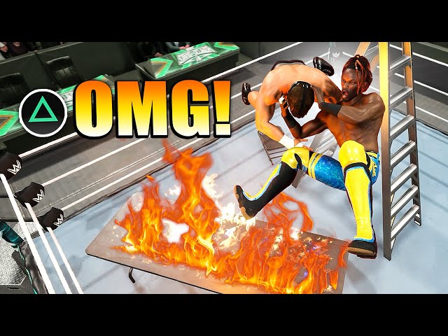 I Hit 50 OMG Moments in WWE 2K25!