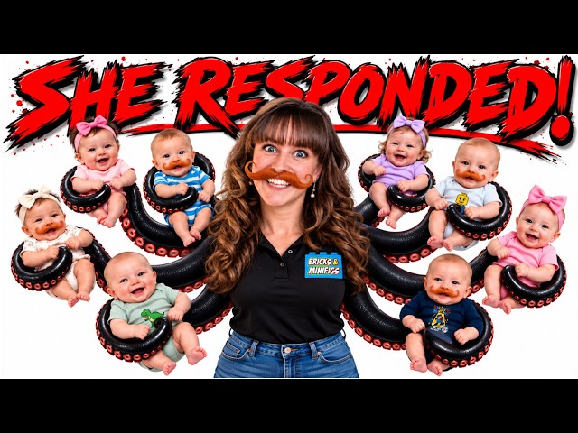 La directora de marketing de Bricks & Minifigs acaba de RESPONDER a mi video