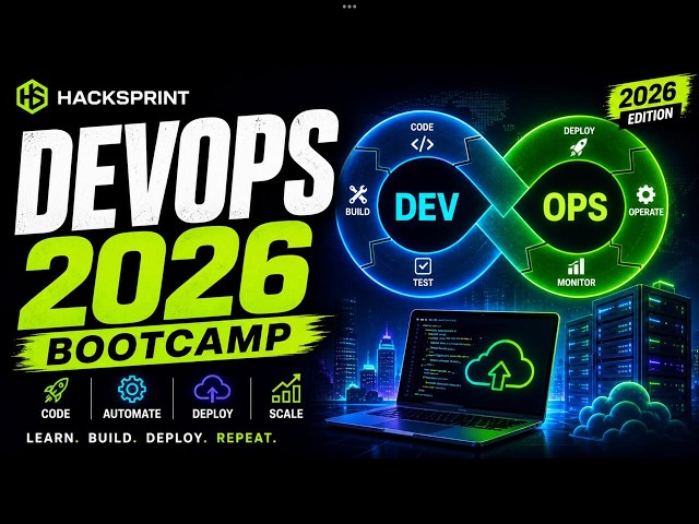 DevOps Bootcamp 2026: Build, Deploy & Scale