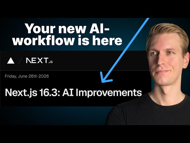 Next js Is AI Native Now My 10 Part Setup For AI Native Workflow
