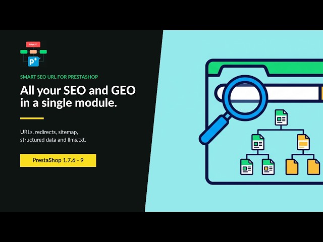 Smart SEO URL for PrestaShop: SEO, structured data and AI search