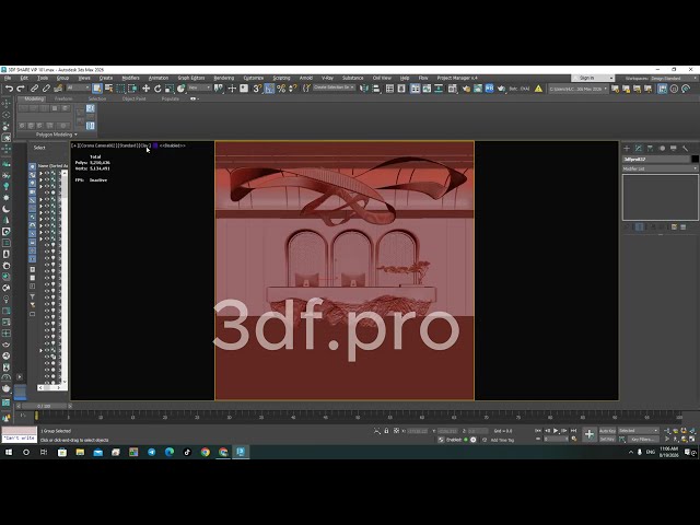 Full 3dsmax corona render model 3DF SHARE VIP 101 PREVIEW FULL setting 3dsmax file just $2.5.