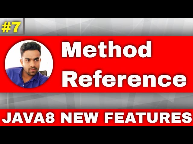 Why we use method reference in java | where we should use method reference in java | In Hindi.