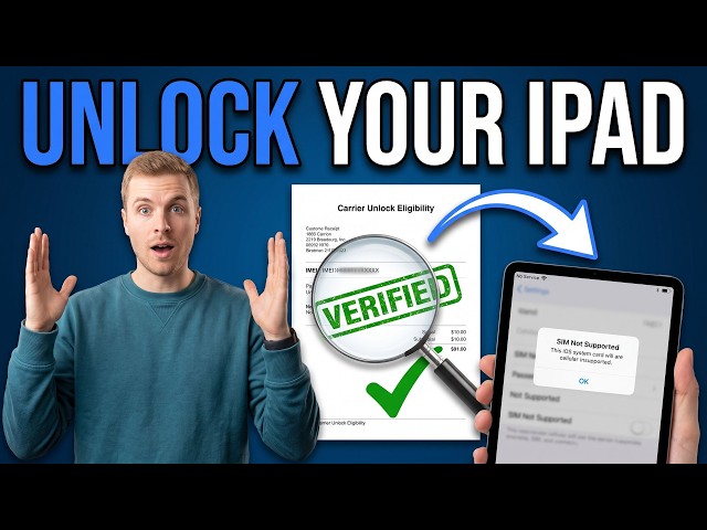 Unlock Your iPad: Remove Carrier Lock & 'SIM Not Supported' With This Secret App