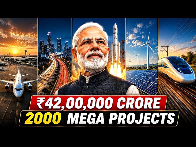 India is Building 2000 Mega Projects: $500 Billion Infrastructure Revolution