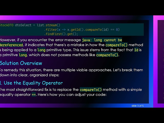 How to Fix Lambda compareTo() Not Being Recognized in Java