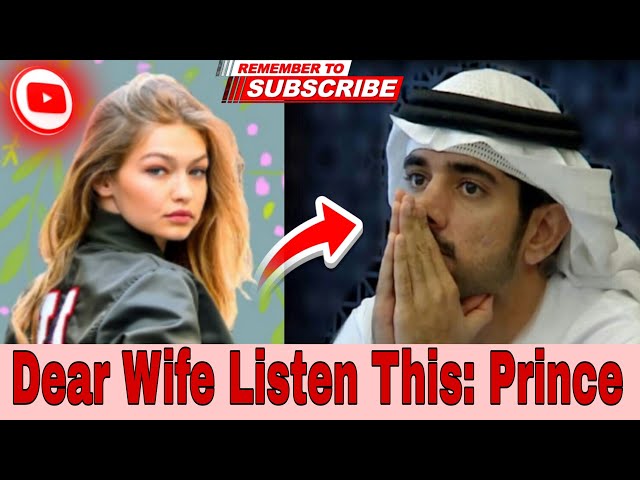 Dear Wife Listen This: Prince|Sheikh Hamdan Muhammad Bin Rashid Al maktoum
