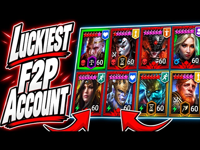 Reacting to the Luckiest F2P Account that Broke the Internet in Raid Shadow Legends @yoro_leaf