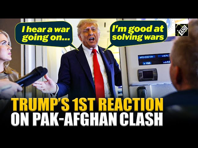 President Trump vows to solve Afghanistan-Pakistan clash after Gaza breakthrough