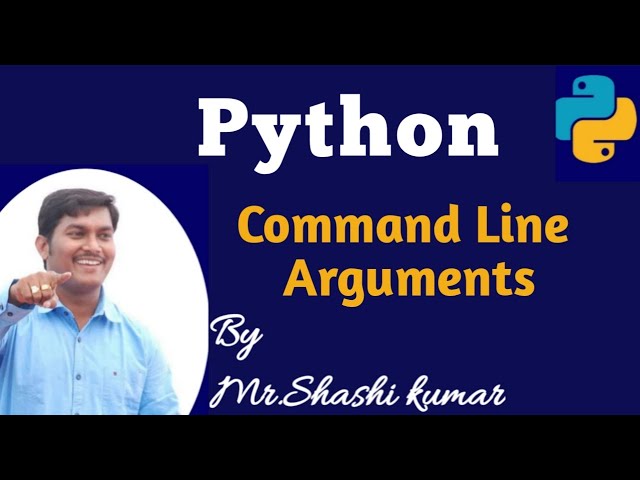 Python Command Line Arguments