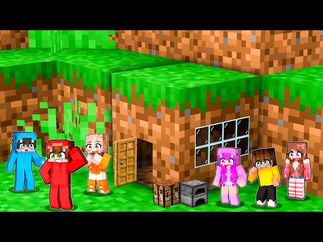 Surviving 100 DAYS INSIDE ONE BLOCK in Minecraft!