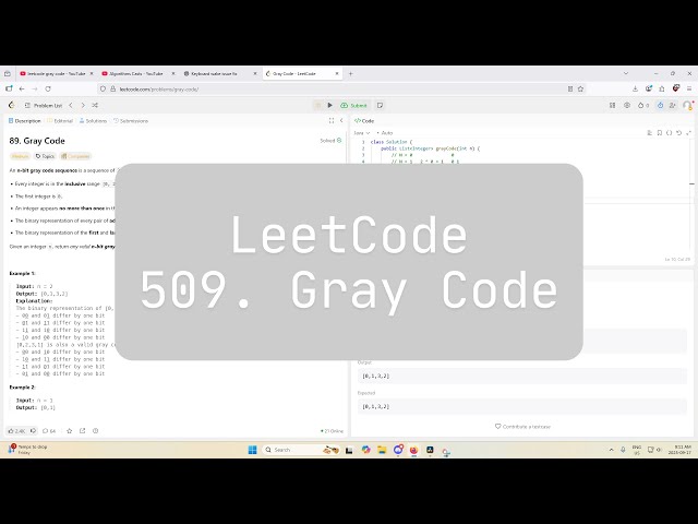 LeetCode - 89 Gray Code (Java)