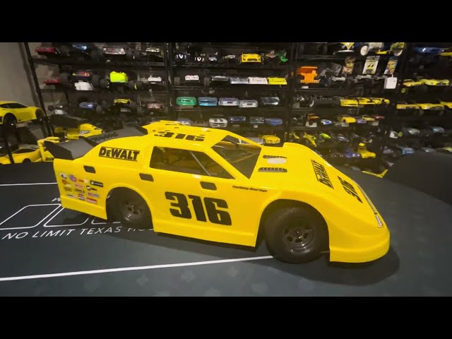 NEW Traxxas Slash Late Model Body (Part Number 10423) for the Traxxas Modified.  Completed