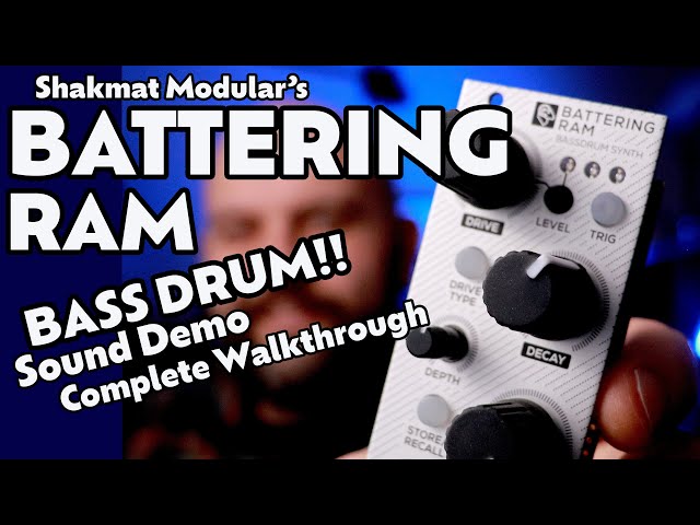 Battering Ram by Shakmat Modular - Bass Drum Module