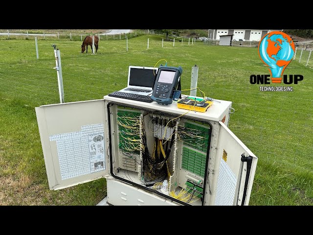 Testing fiber optics