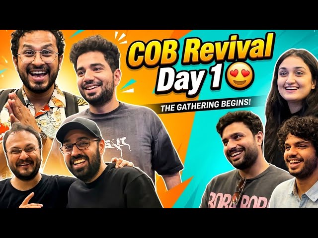 Dekho Dekho! Woh Aagaya 🤩 COB Revival is here guys!! ❤️‍🔥