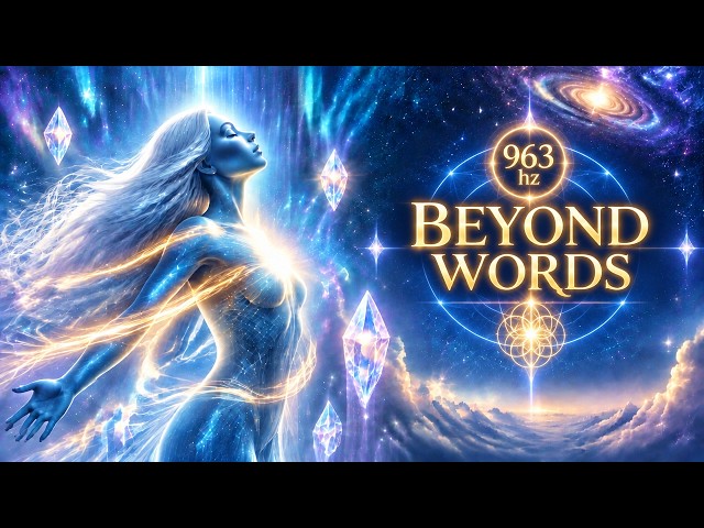 12D Crystal Grid | Light Language Vocals & 963Hz Cinematic Music