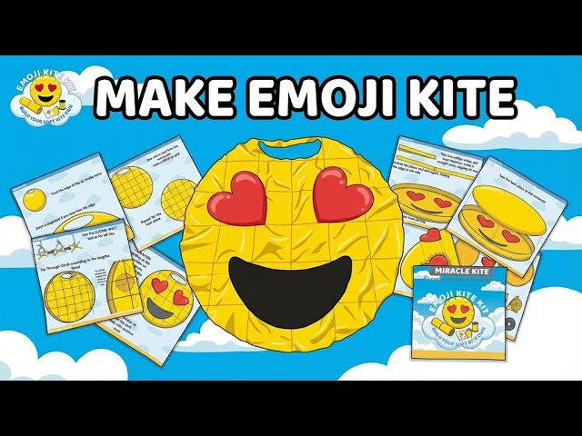 I'm making a test sample of a smile kite.