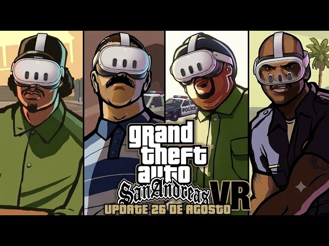 NUEVO UPDATE Gta San Andreas VR Standalone APK (NO PC)  en Meta Quest 3