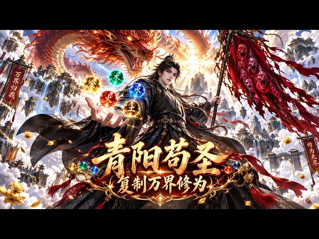 全新爽文修仙动漫来袭！人人看不起的老头手握复制修为系统，凭借逆天实力返老还童杀穿强敌！快来围观！#修仙 #动漫